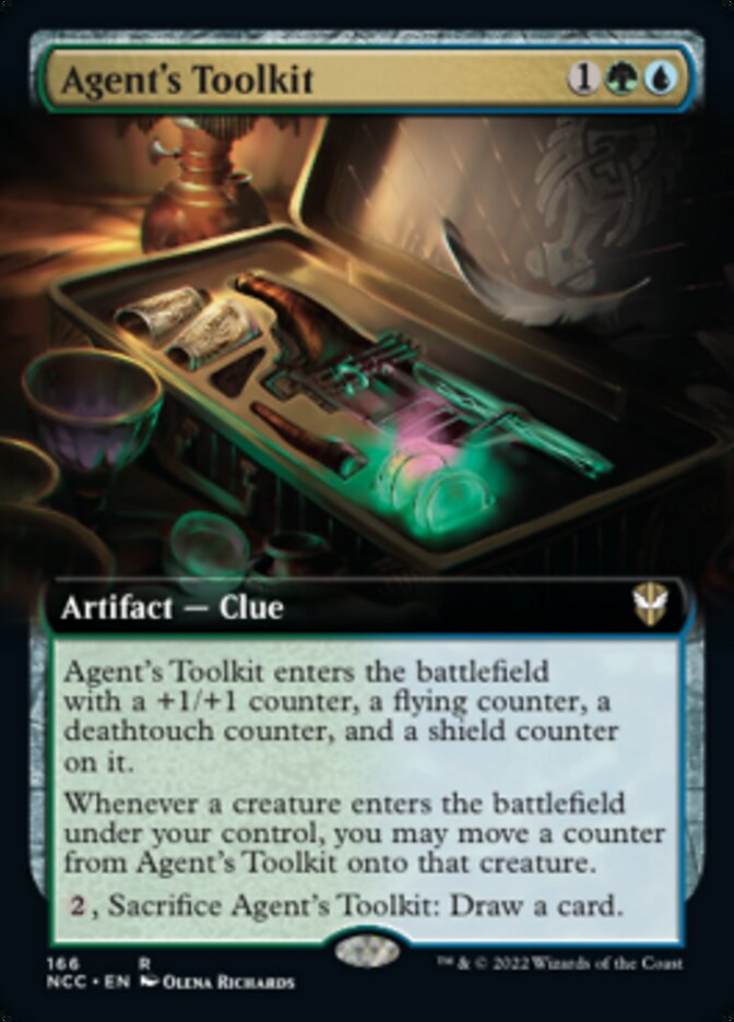 Agent's Toolkit (Extended Art) [Streets of New Capenna Commander] (NCC 166)
