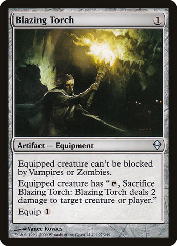 Blazing Torch [Zendikar] (ZEN 197)