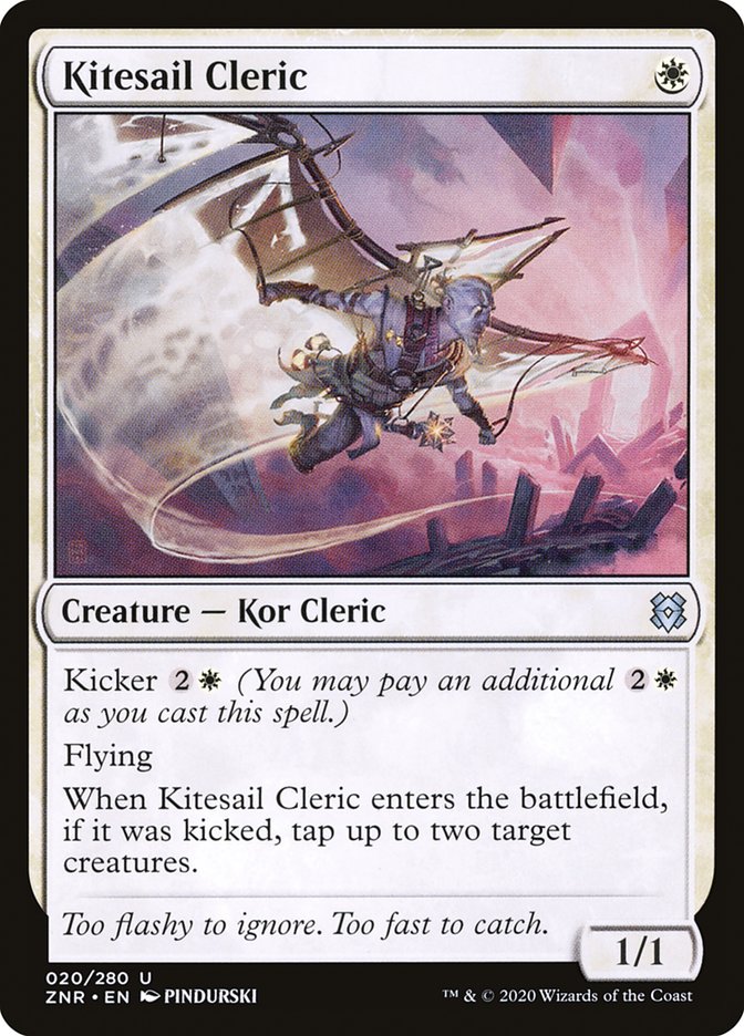 Kitesail Cleric [Zendikar Rising] (ZNR 20)