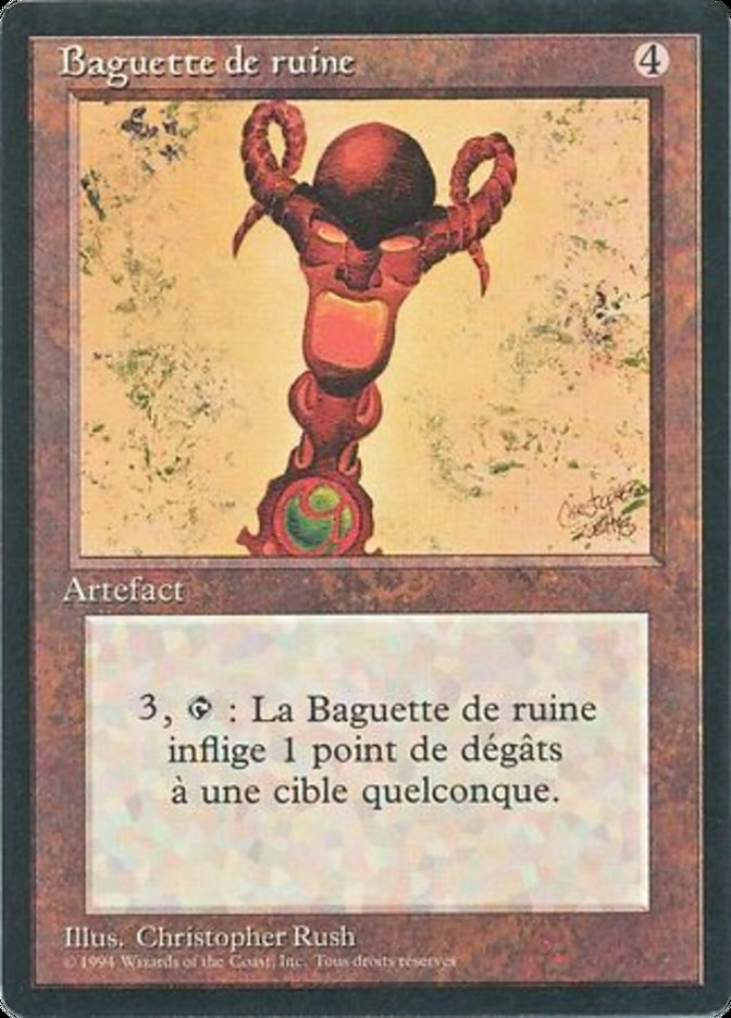 Rod of Ruin [Foreign Black Border] (FBB 273)
