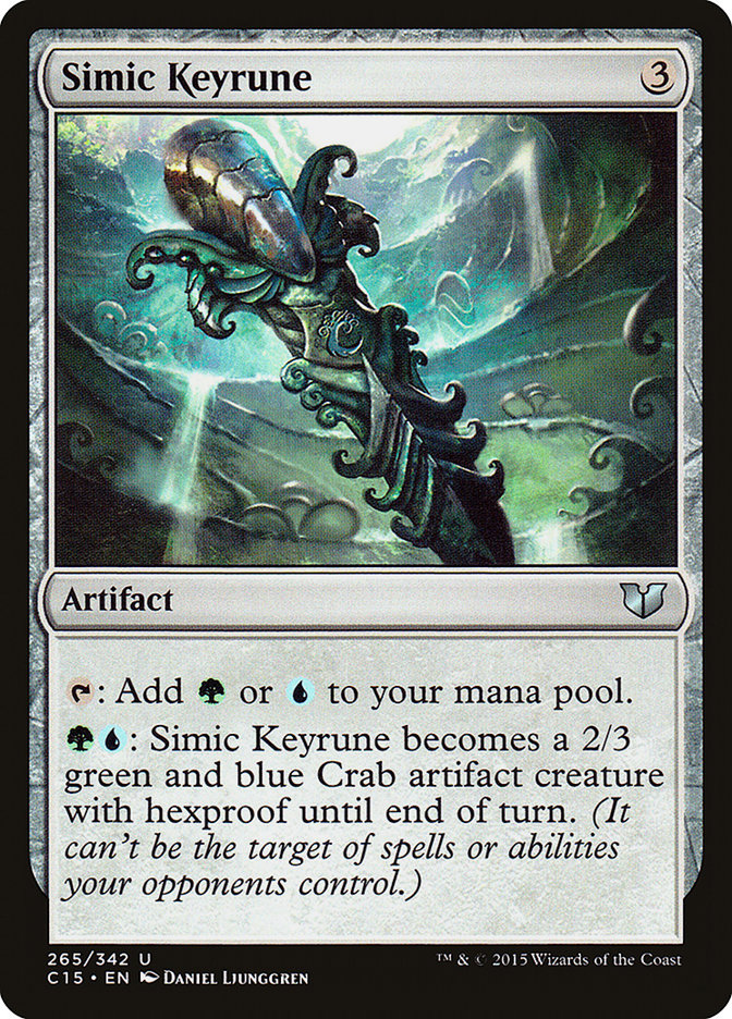 Simic Keyrune [Commander 2015] (C15 265)