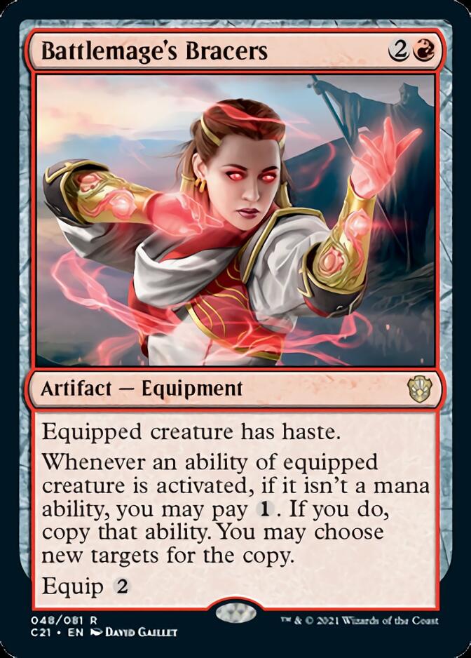 Battlemage's Bracers [Commander 2021] (C21 48)