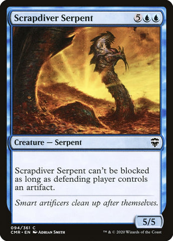 Scrapdiver Serpent [Commander Legends] (CMR 94)