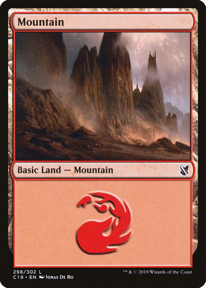 Mountain (#298) [Commander 2019] (C19 298)