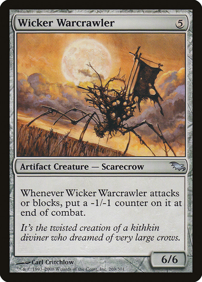 Wicker Warcrawler [Shadowmoor] (SHM 269)