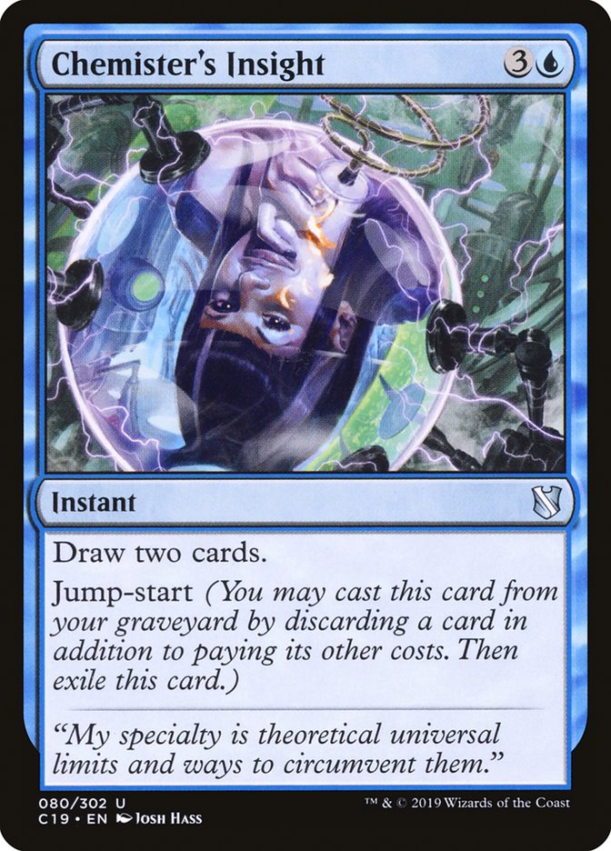 Chemister's Insight [Commander 2019] (C19 80)