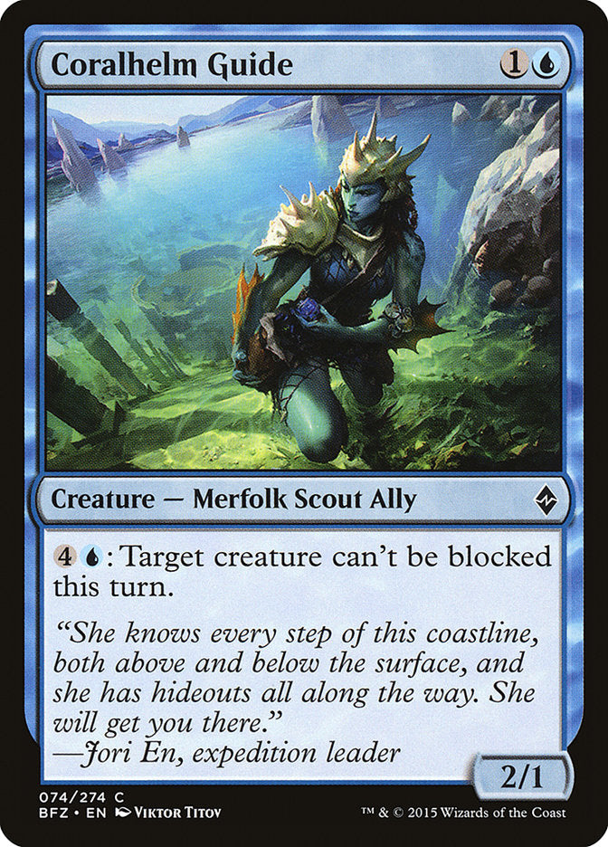 Coralhelm Guide [Battle for Zendikar] (BFZ 74)