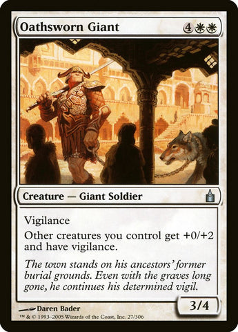 Oathsworn Giant [Ravnica: City of Guilds] (RAV 27)
