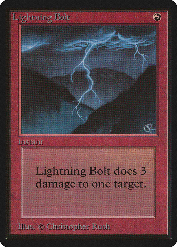 Lightning Bolt [Limited Edition Beta] (LEB 162)