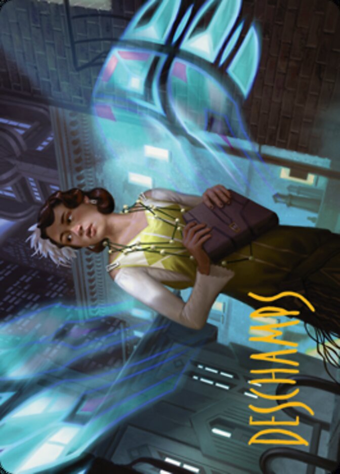 Giada, Font of Hope 1 Art Card (Gold-Stamped Signature) [Streets of New Capenna Art Series] (ASNC 4)