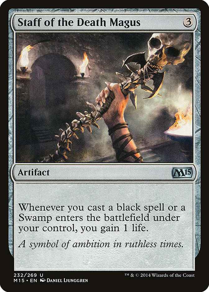 Staff of the Death Magus [Magic 2015] (M15 232)