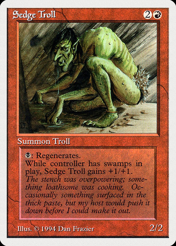 Sedge Troll [Summer Magic / Edgar] (SUM 174)