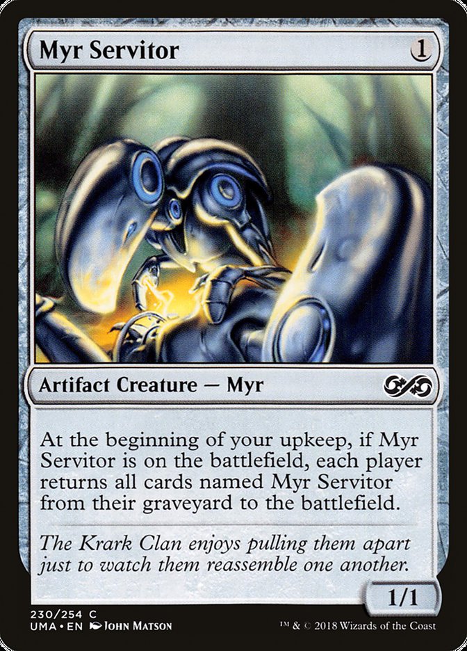 Myr Servitor [Ultimate Masters] (UMA 230)