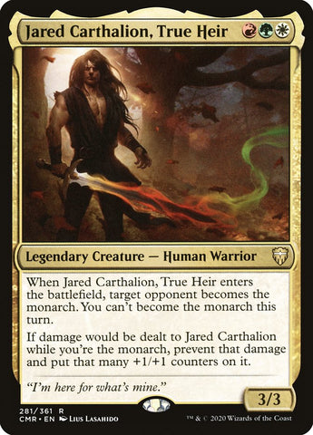 Jared Carthalion, True Heir [Commander Legends] (CMR 281)