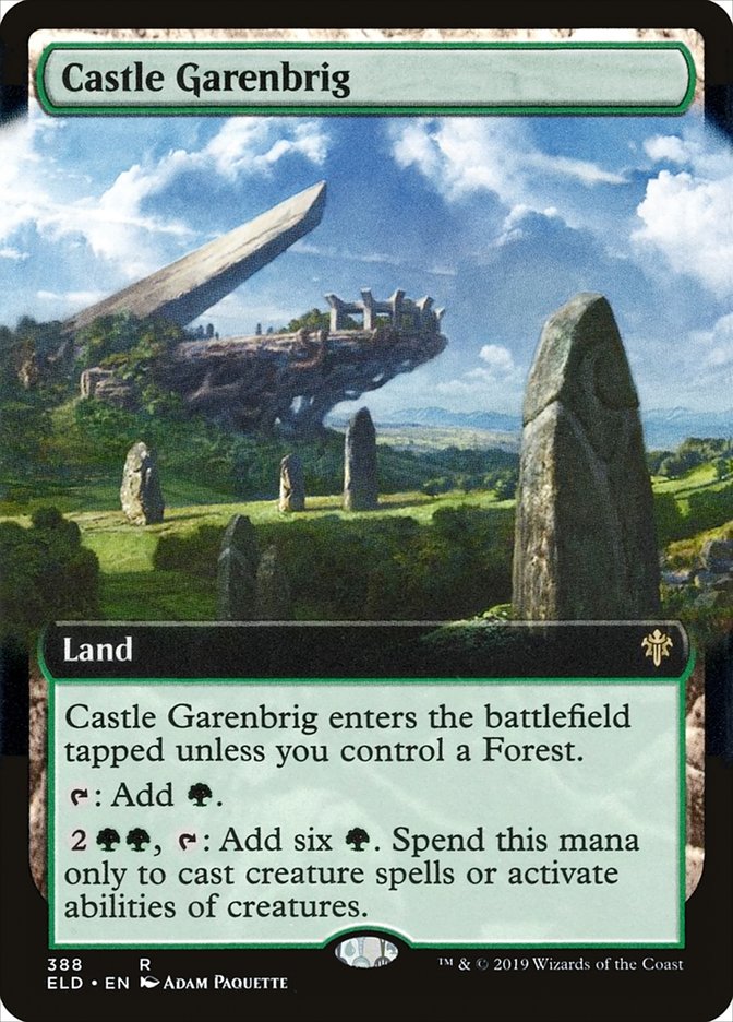 Castle Garenbrig (Extended Art) [Throne of Eldraine] (ELD 388)