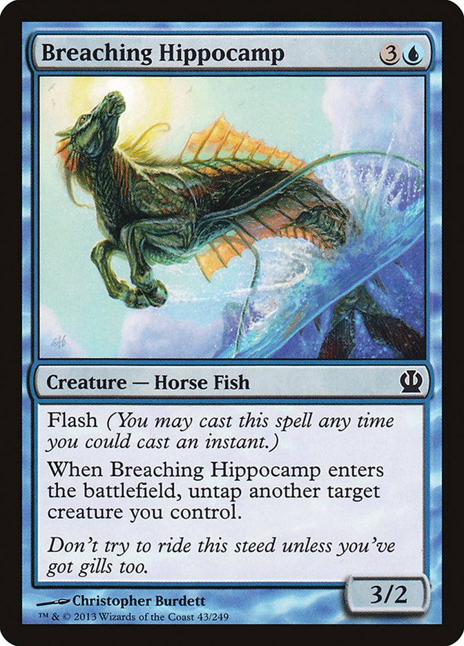 Breaching Hippocamp [Theros] (THS 43)