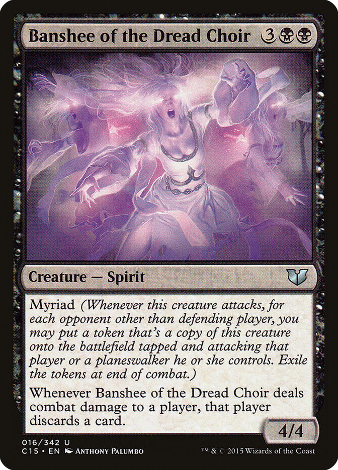 Banshee of the Dread Choir [Commander 2015] (C15 16)