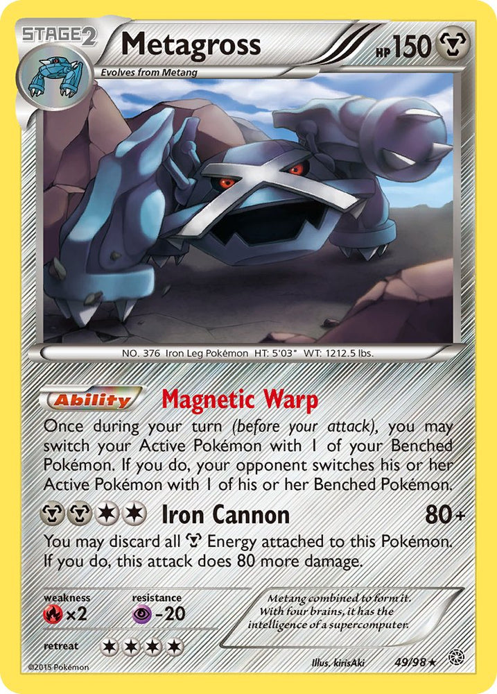 Metagross (XY Ancient Origins) (49/98) [Theme Deck Exclusives]