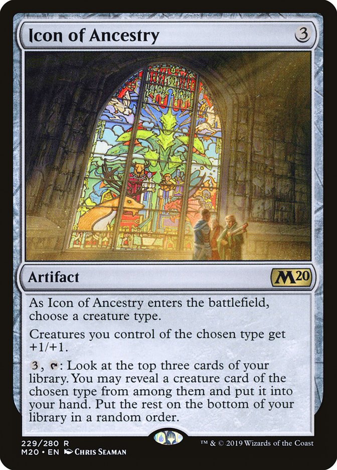 Icon of Ancestry [Core Set 2020] (M20 229)