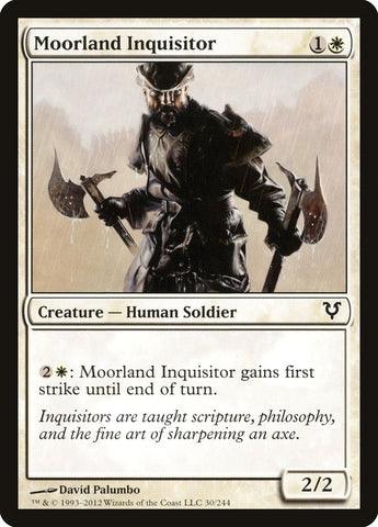 Moorland Inquisitor [Avacyn Restored] (AVR 30)