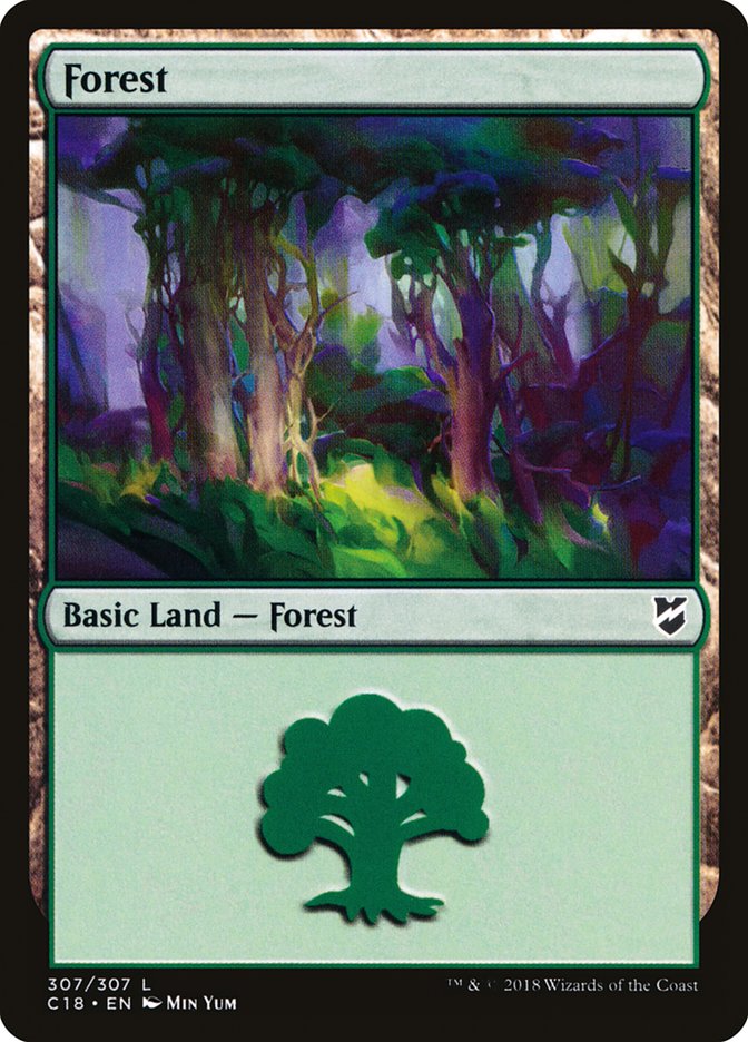 Forest (#307) [Commander 2018] (C18 307)