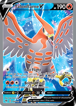 Talonflame V (168) [Sword & Shield: Vivid Voltage]