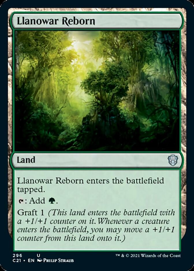 Llanowar Reborn [Commander 2021] (C21 296)