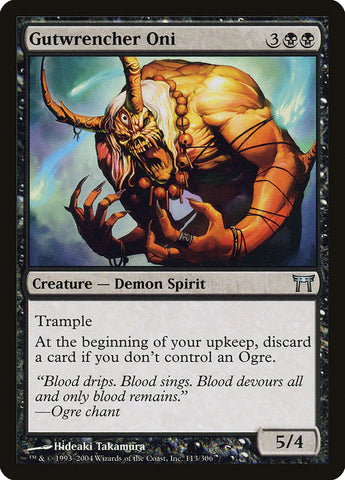 Gutwrencher Oni [Champions of Kamigawa] (CHK 113)
