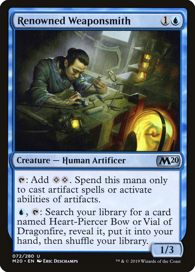 Renowned Weaponsmith [Core Set 2020] (M20 72)