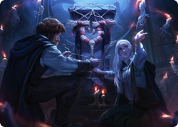 Faithful Mending Art Card [Innistrad: Midnight Hunt Art Series] (AMID 60)