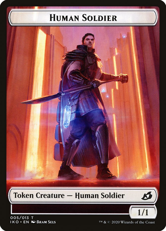 Human Soldier Token (005) [Ikoria: Lair of Behemoths]