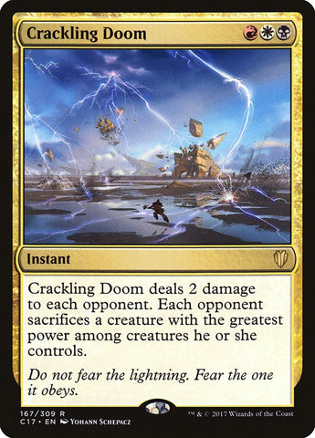 Crackling Doom [Commander 2017] (C17 167)