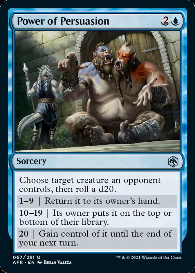Power of Persuasion [Dungeons & Dragons: Adventures in the Forgotten Realms] (AFR 67)