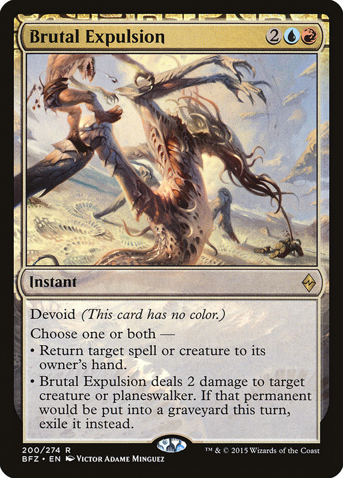 Brutal Expulsion [Battle for Zendikar] (BFZ 200)