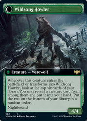 Howlpack Piper // Wildsong Howler (Extended) [Innistrad: Crimson Vow] (VOW 392)