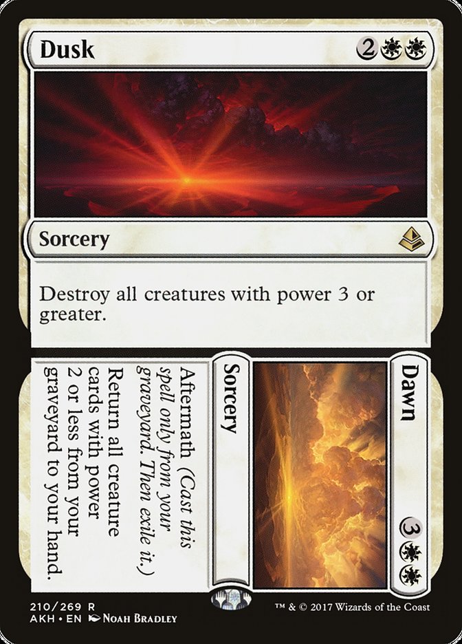 Dusk // Dawn [Amonkhet] (AKH 210)
