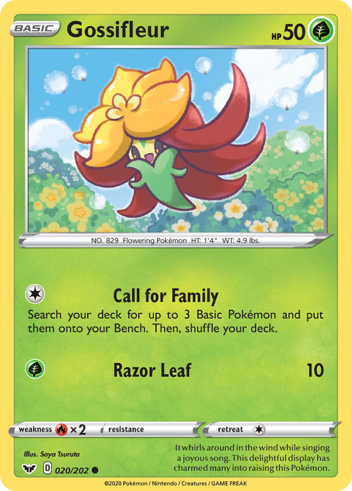 Gossifleur (20/202) [Sword & Shield: Base Set]