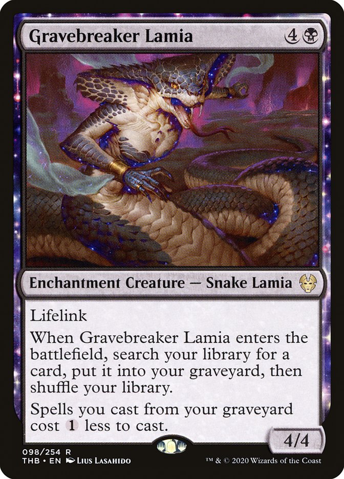 Gravebreaker Lamia [Theros Beyond Death] (THB 98)