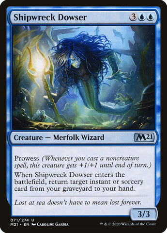 Shipwreck Dowser [Core Set 2021] (M21 71)
