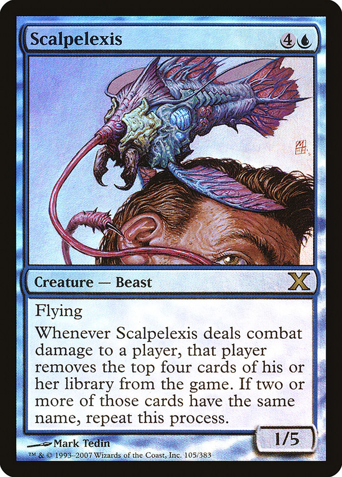Scalpelexis (Premium Foil) [Tenth Edition] (10E 105)