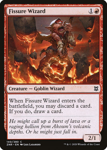 Fissure Wizard [Zendikar Rising] (ZNR 140)