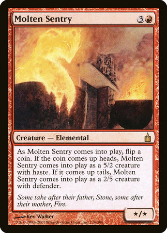Molten Sentry [Ravnica: City of Guilds] (RAV 136)