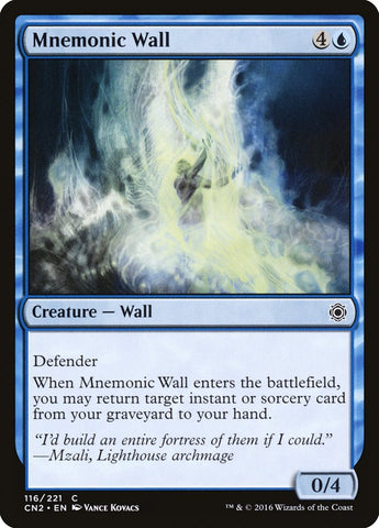 Mnemonic Wall [Conspiracy: Take the Crown] (CN2 116)