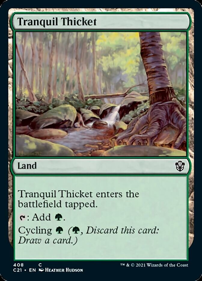 Tranquil Thicket [Commander 2021] (C21 408)