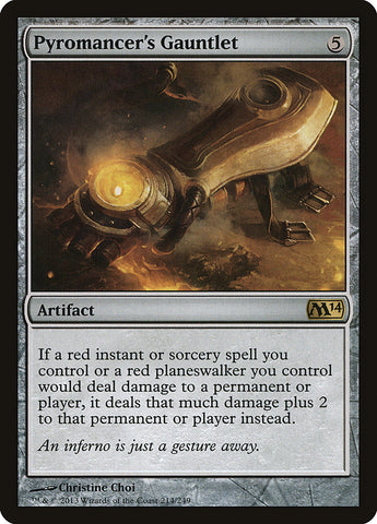 Pyromancer's Gauntlet [Magic 2014] (M14 214)