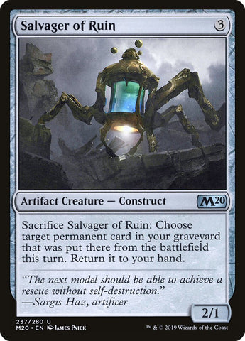 Salvager of Ruin [Core Set 2020] (M20 237)