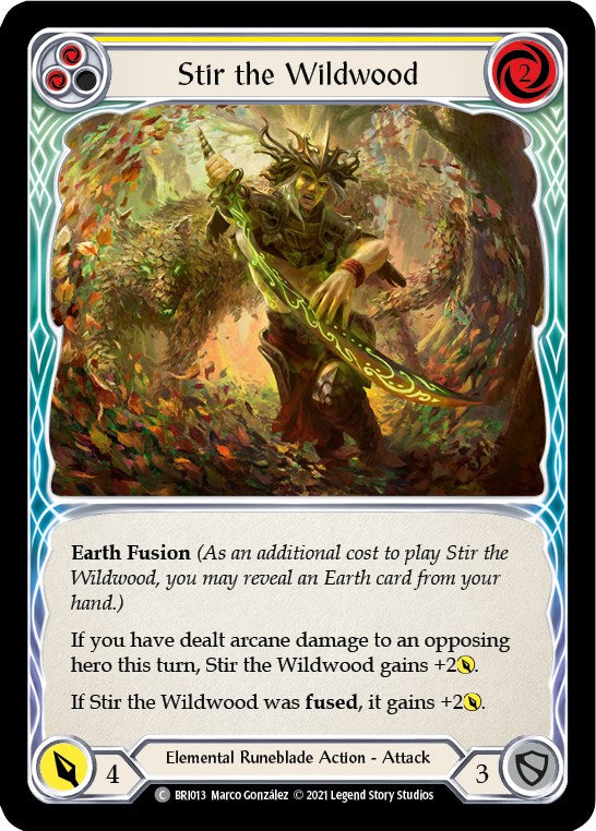 Stir the Wildwood (Yellow) [BRI013] 1st Edition Normal