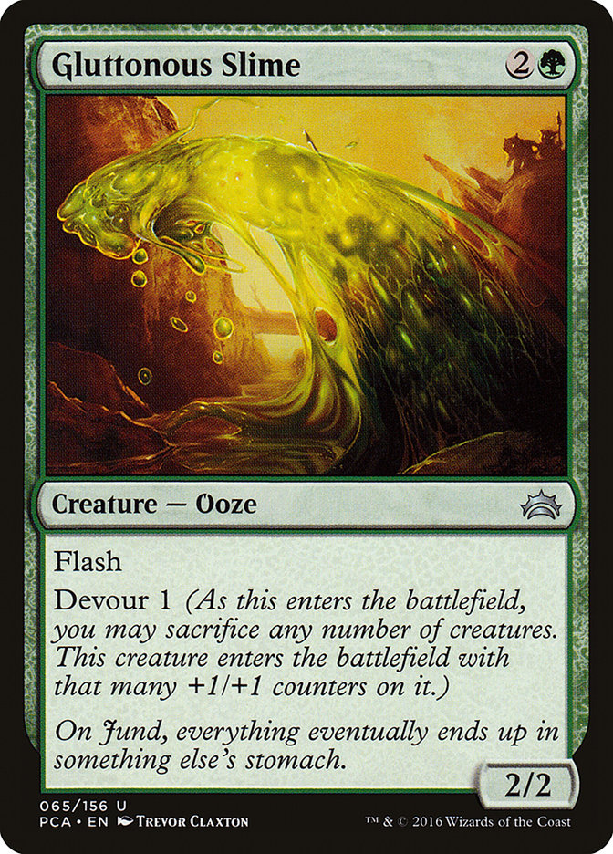 Gluttonous Slime [Planechase Anthology] (PCA 65)