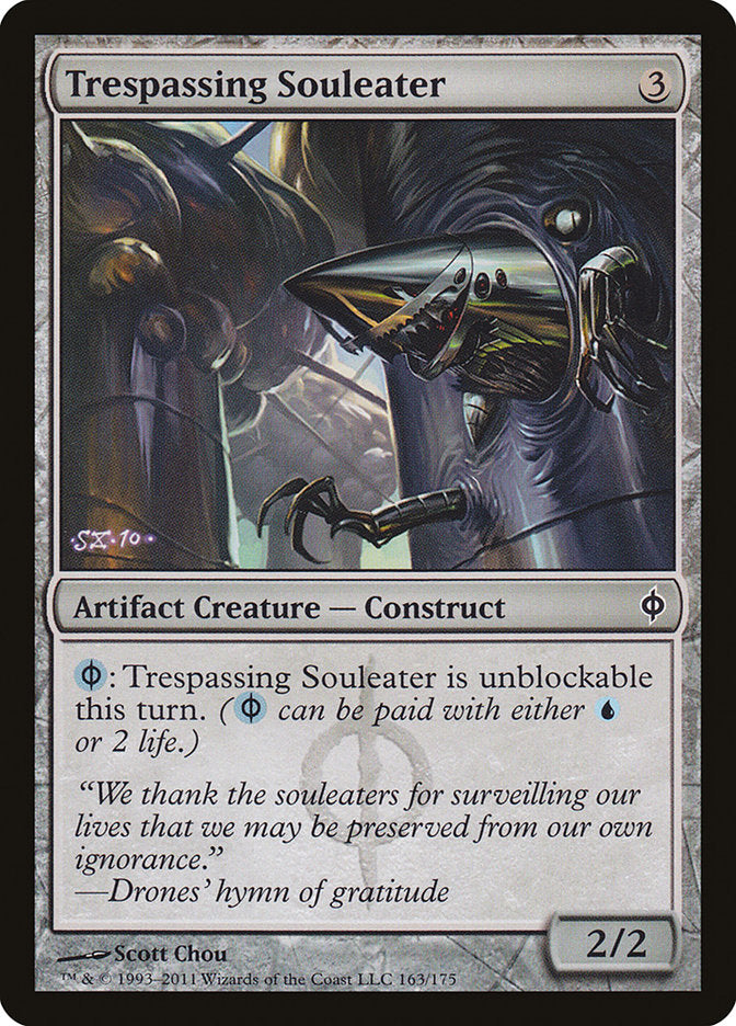 Trespassing Souleater [New Phyrexia] (NPH 163)