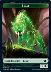 Beast Token // Food Token (#18) [Modern Horizons 2 Tokens] (TMH2 9)